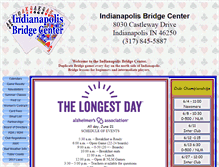 Tablet Screenshot of indianapolisbridge.com